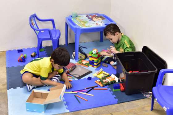 Espaço de autorregulação é disponibilizado aos autistas selecionados para assistir jogos na Arena Pantanal