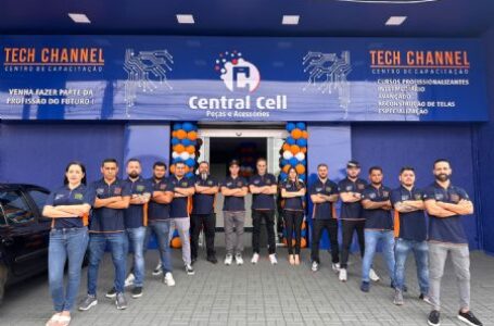 Central Cell inaugura Centro de Capacitação Tech Channel com cursos para técnicos em assistência de eletrônicos
