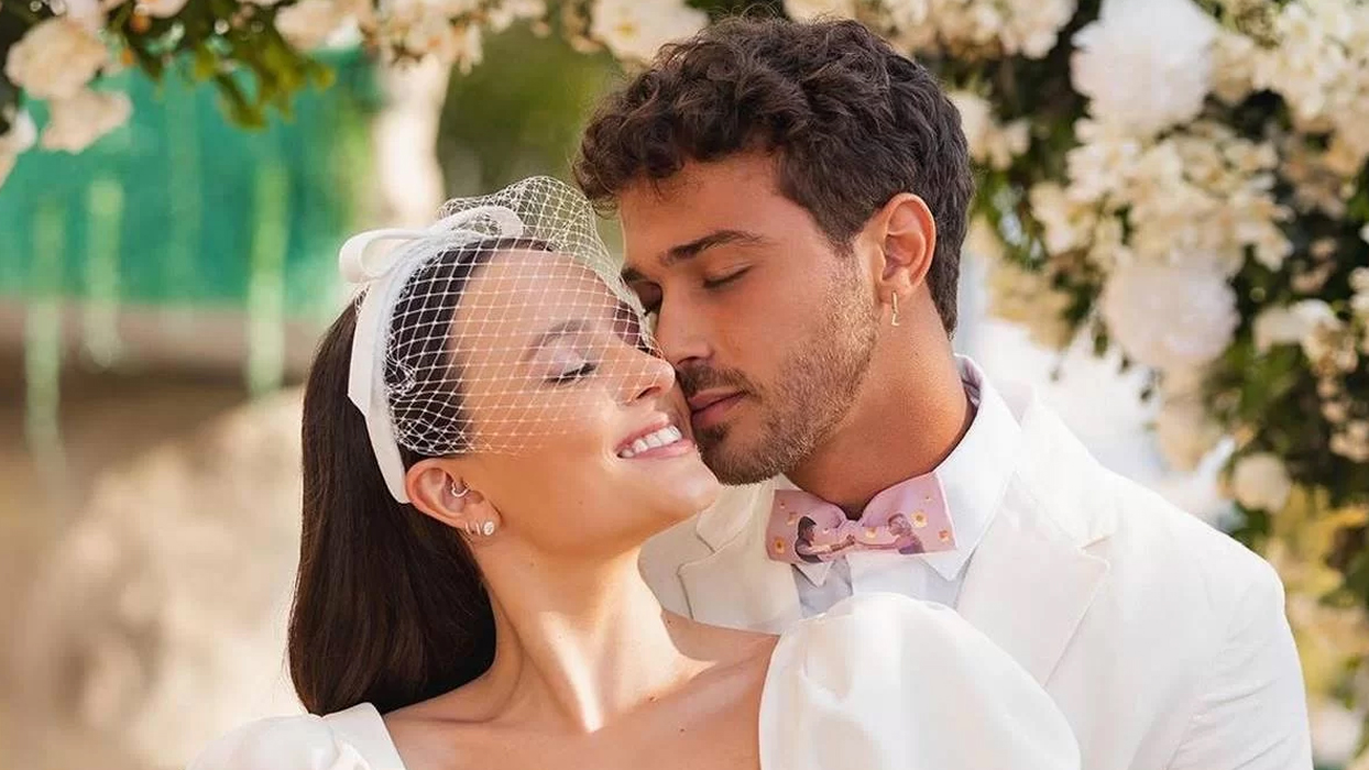 Larissa Manoela e André Luiz exibem cliques de inéditos de casamento: ‘Foi surpresa’
